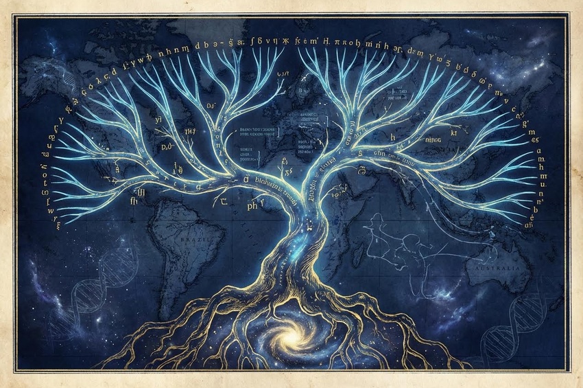 Monogenesi Linguistica: Quando una Teoria Controversa Diventa Finzione Utile